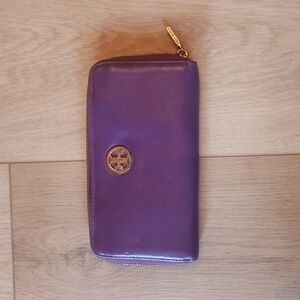Tory Burch Purple Wallet